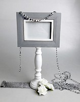 Rámeček na stojánku na candy bar